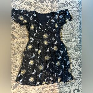 Woman’s celestial dress